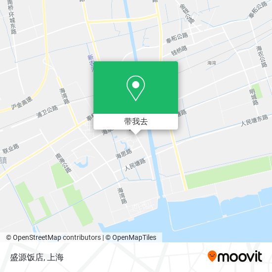 盛源饭店地图