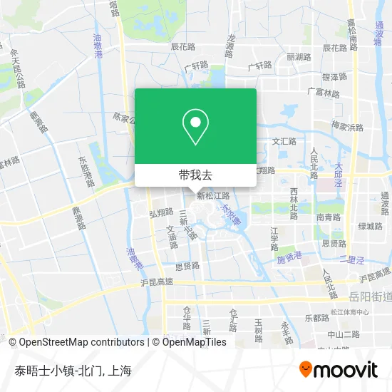 泰晤士小镇-北门地图