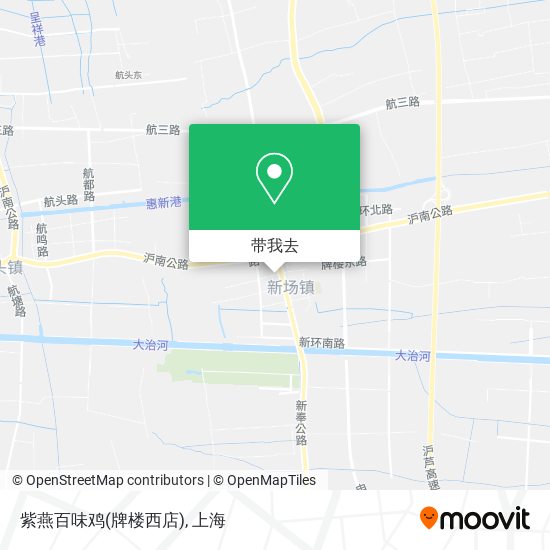 紫燕百味鸡(牌楼西店)地图