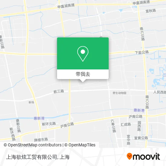 上海欲炫工贸有限公司地图