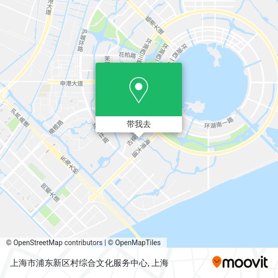 上海市浦东新区村综合文化服务中心地图