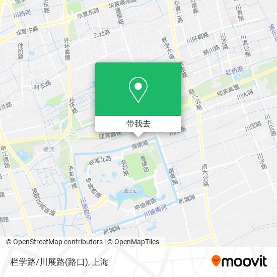 栏学路/川展路(路口)地图