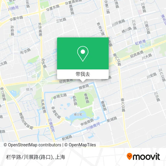 栏学路/川展路(路口)地图