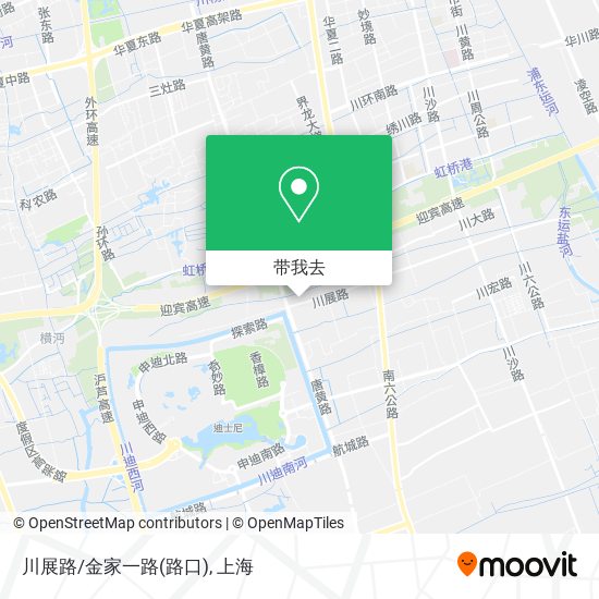 川展路/金家一路(路口)地图