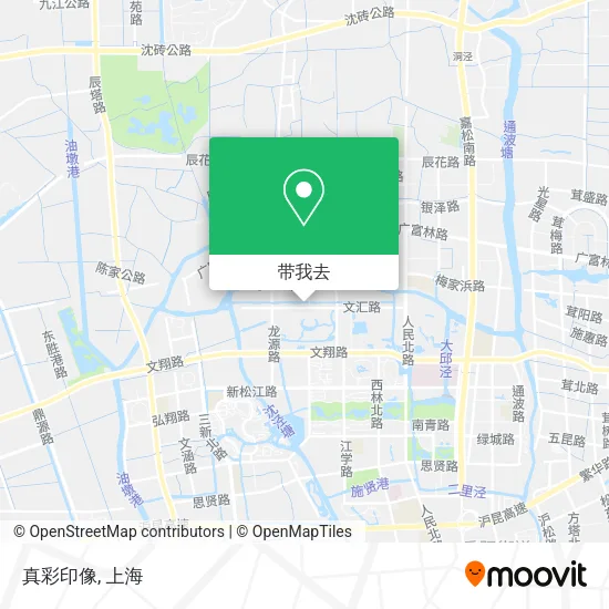 真彩印像地图