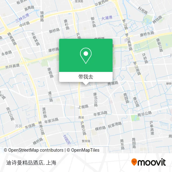 迪诗曼精品酒店地图