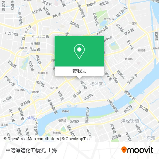 中远海运化工物流地图