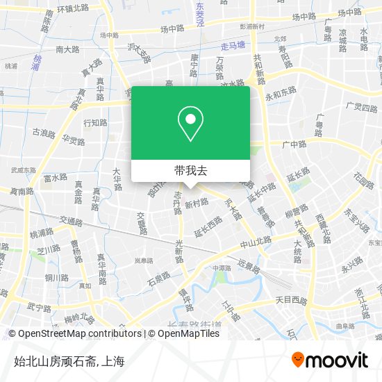 始北山房顽石斋地图