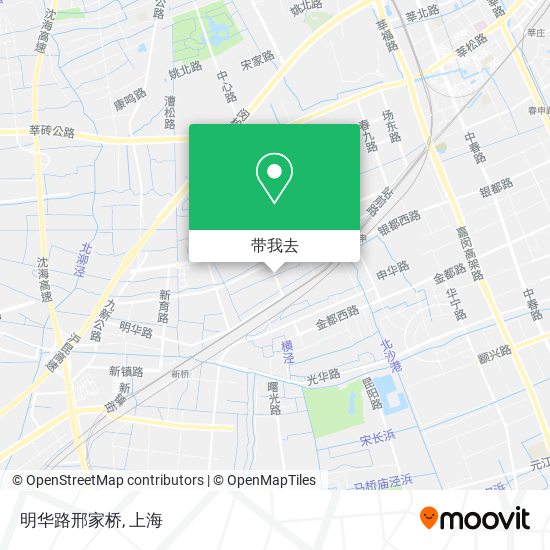 明华路邢家桥地图