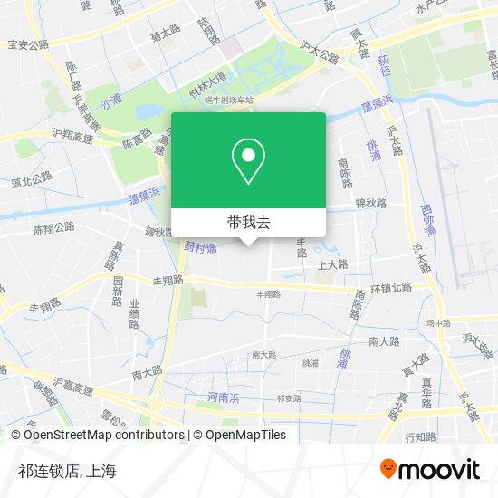 祁连锁店地图