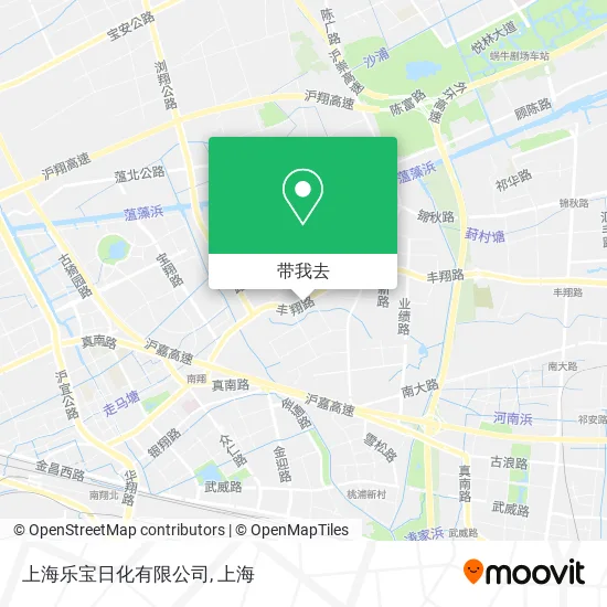 上海乐宝日化有限公司地图