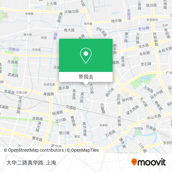 大华二路真华路地图