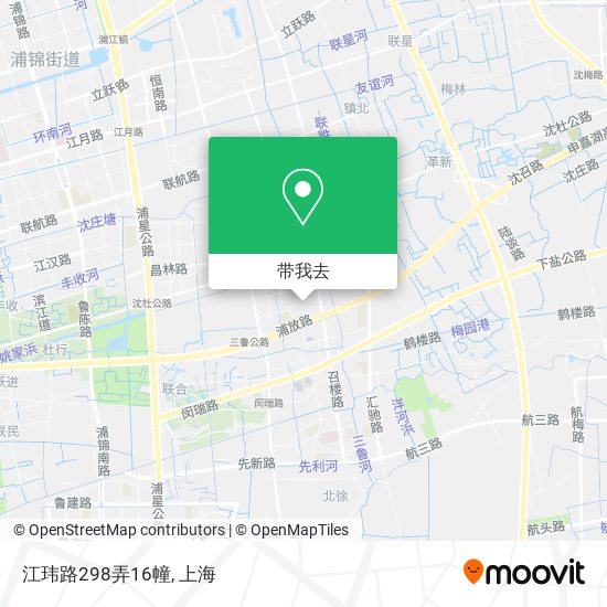 江玮路298弄16幢地图