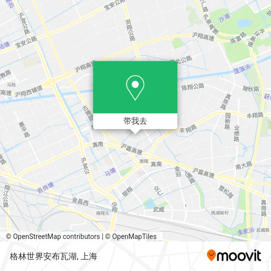 格林世界安布瓦湖地图