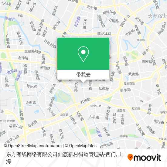 东方有线网络有限公司仙霞新村街道管理站-西门地图