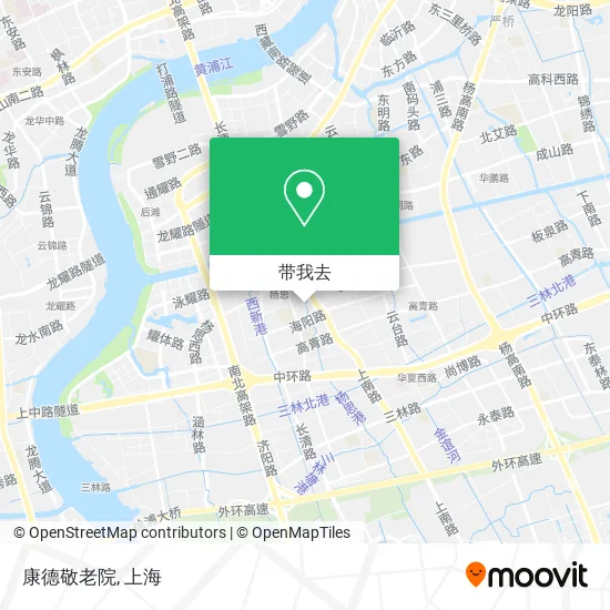 康德敬老院地图