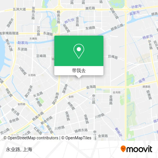 永业路地图