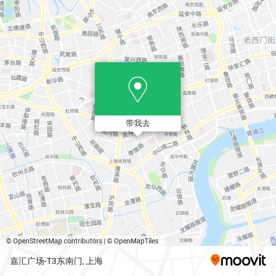 嘉汇广场-T3东南门地图