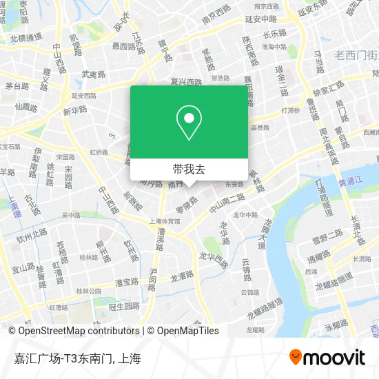 嘉汇广场-T3东南门地图