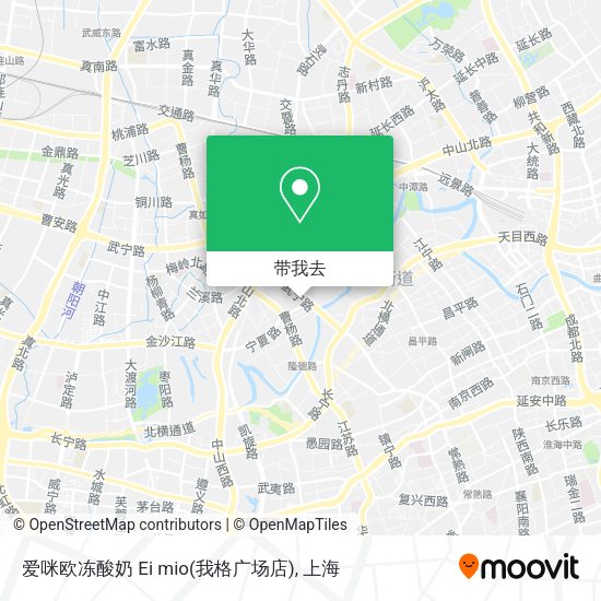 爱咪欧冻酸奶 Ei mio(我格广场店)地图