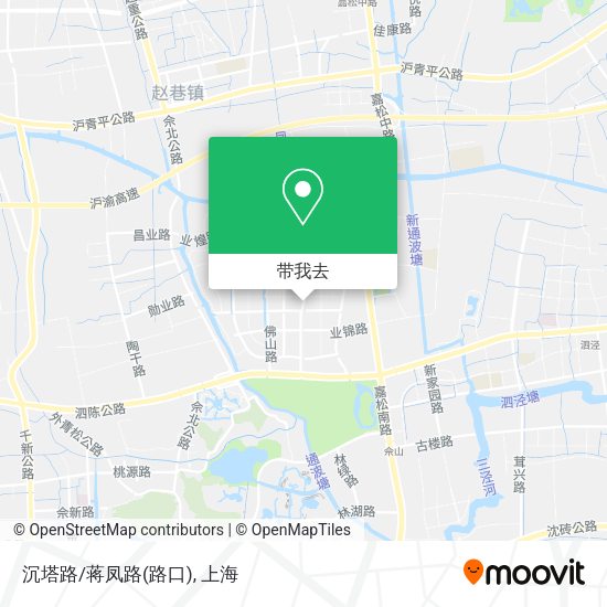 沉塔路/蒋凤路(路口)地图