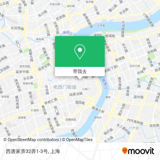 西唐家弄32弄1-3号地图