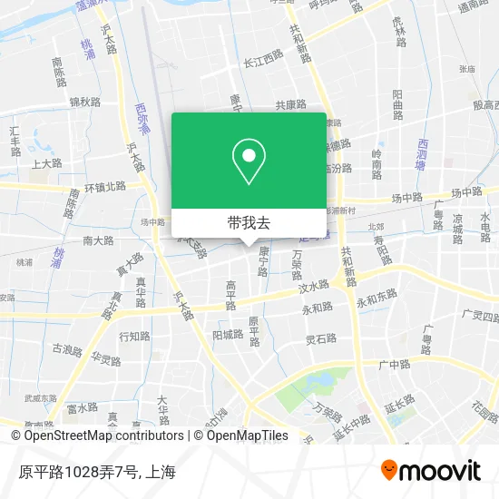原平路1028弄7号地图