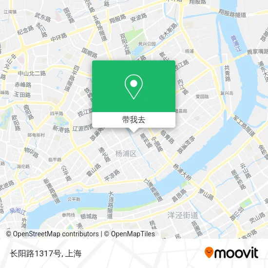 长阳路1317号地图