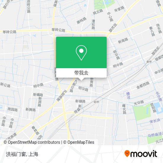洪福门窗地图