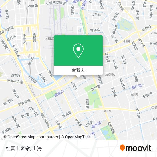红富士窗帘地图