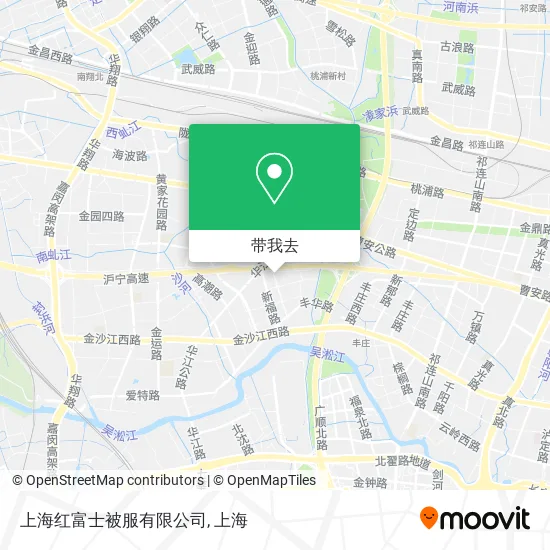 上海红富士被服有限公司地图
