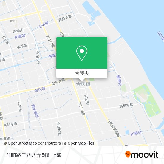 前哨路二八八弄5幢地图