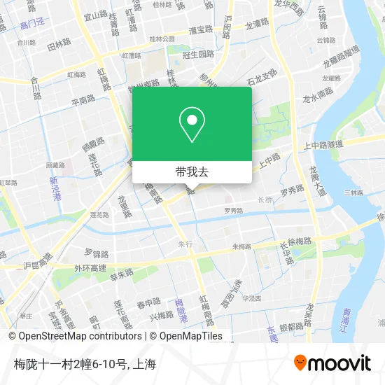 梅陇十一村2幢6-10号地图