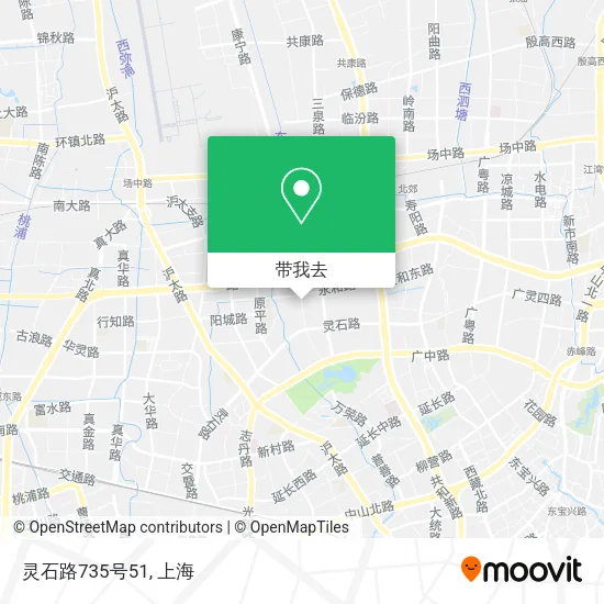灵石路735号51地图