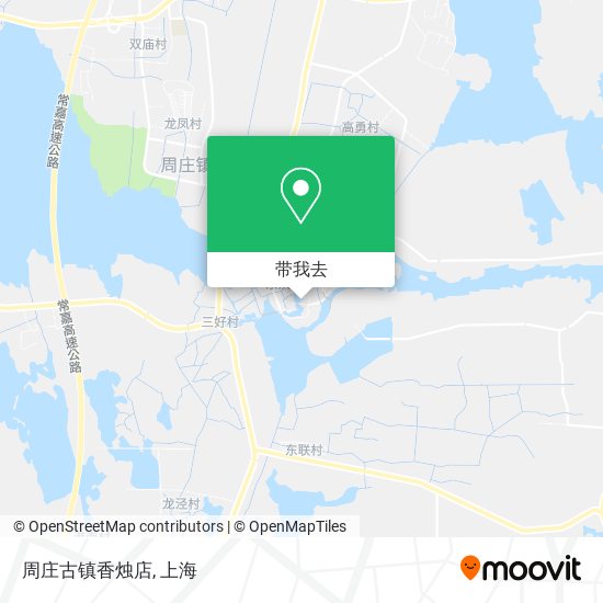 周庄古镇香烛店地图