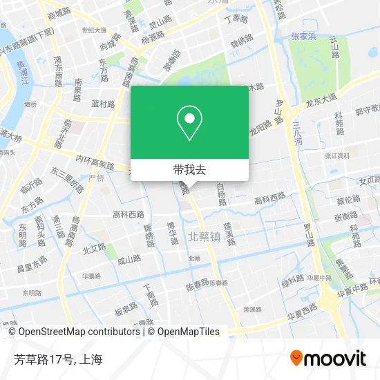 芳草路17号地图