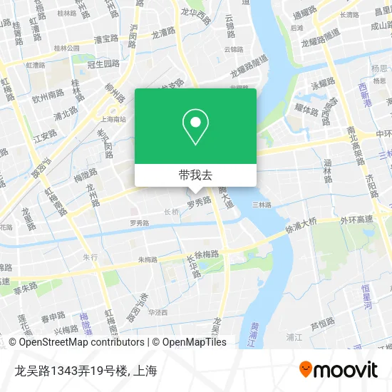 龙吴路1343弄19号楼地图
