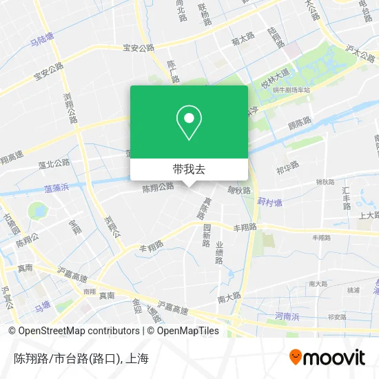 陈翔路/市台路(路口)地图