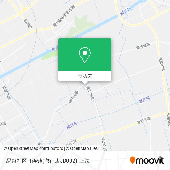 易帮社区IT连锁(唐行店JD002)地图