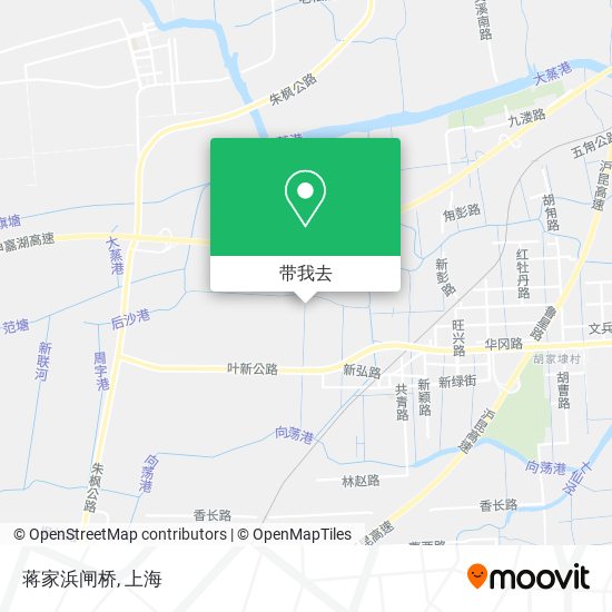 蒋家浜闸桥地图