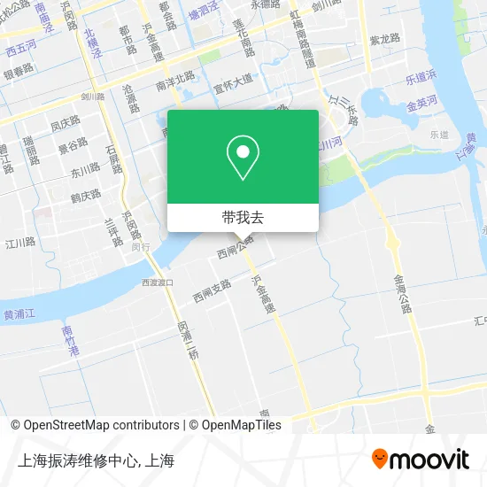 上海振涛维修中心地图