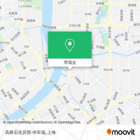 高桥石化宾馆-停车场地图