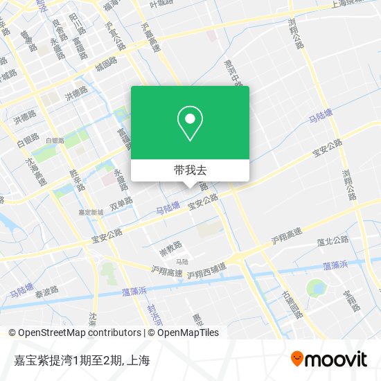 嘉宝紫提湾1期至2期地图