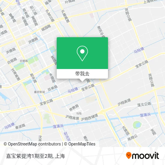 嘉宝紫提湾1期至2期地图