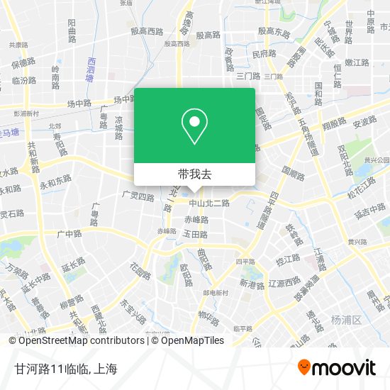 甘河路11临临地图