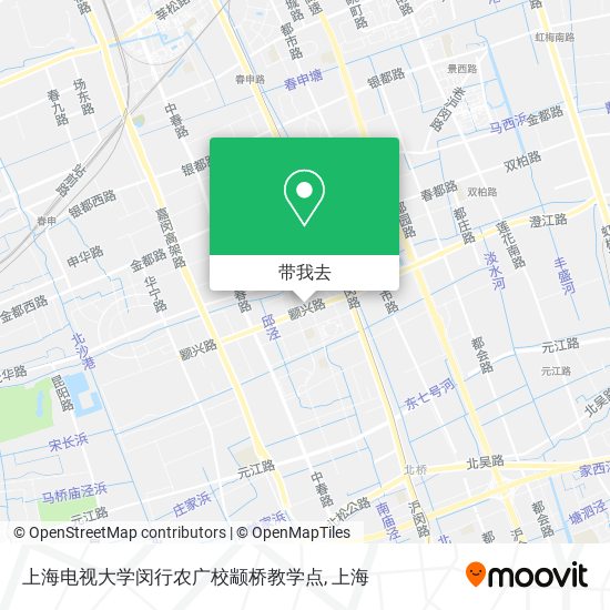 上海电视大学闵行农广校颛桥教学点地图