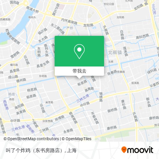 叫了个炸鸡（东书房路店）地图