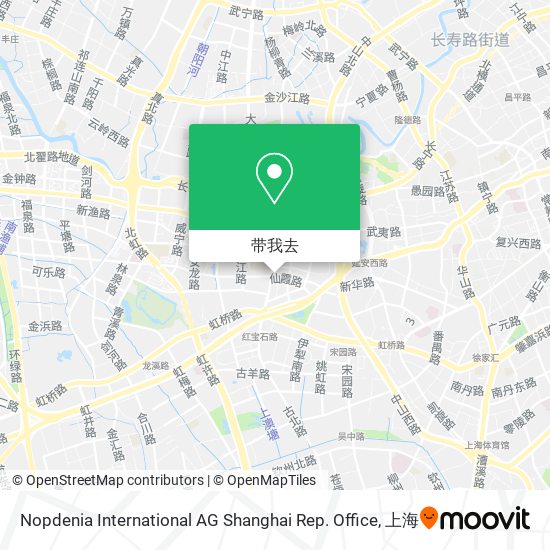 Nopdenia International AG Shanghai Rep. Office地图