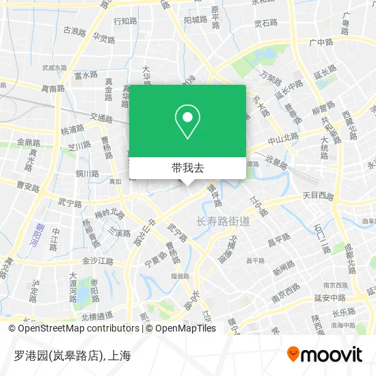 罗港园(岚皋路店)地图