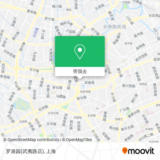 罗港园(武夷路店)地图